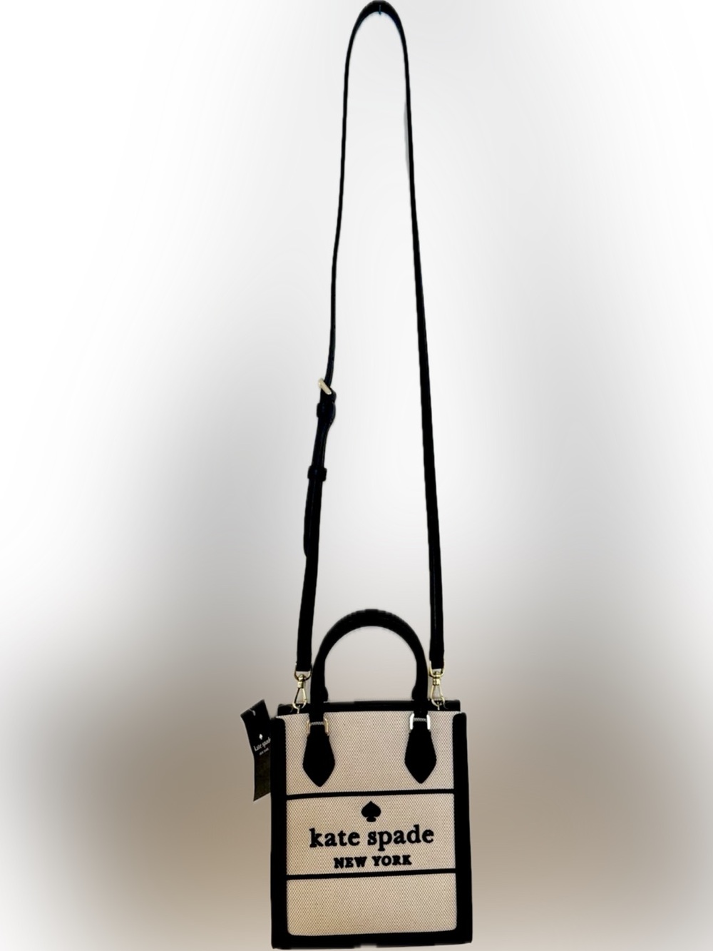 kate spade Canvas Mini Tote with Camellia Charm - From New York to Paris - Picture 5 of 10